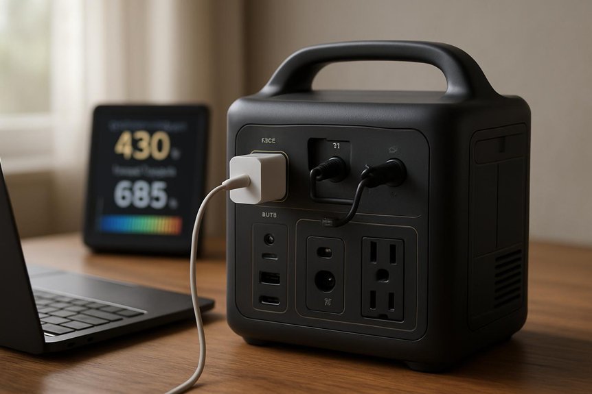 continuous and surge power alignment for portable power