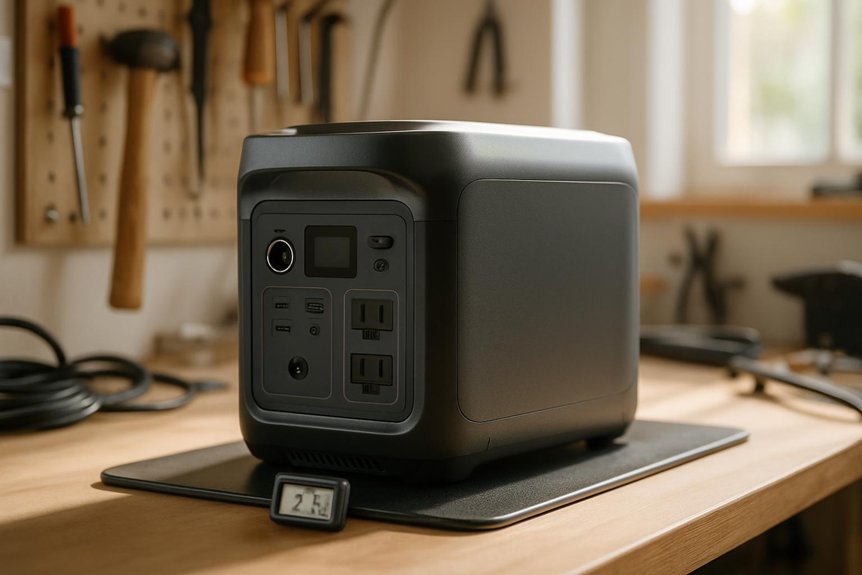 maintain 0 30 c with ventilation