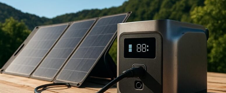 How to Charge a Power Station With Solar