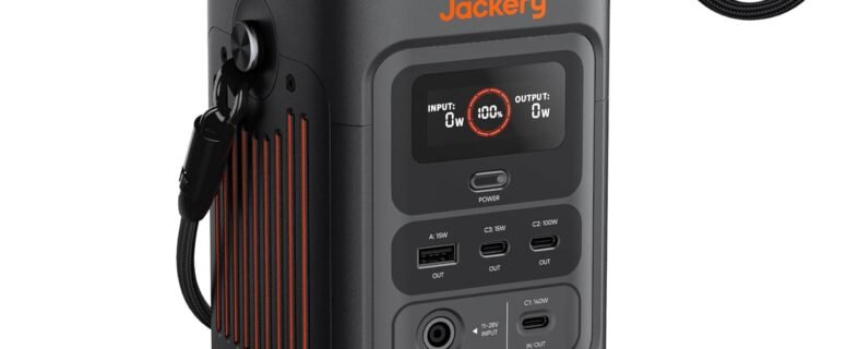Jackery Explorer 240D Power Bank (80,000mAh), LiFePO4 Battery 256Wh Portable Power Station Review  — Quick Verdict