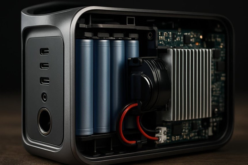 battery inverter ports operation details