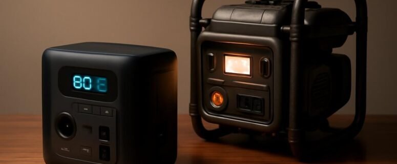 Portable Power Station Vs Gas Generator for Home Backup