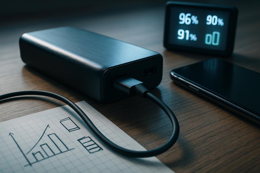 device efficiency lowers capacity requirements