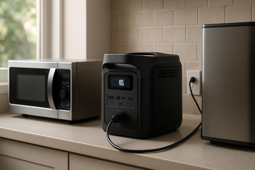 microwave requires adequate inverter surge capacity