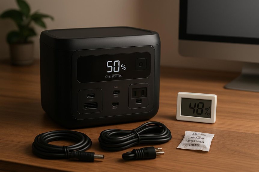 storing power station charge