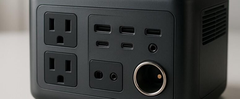 What Types of Output Ports Do Portable Power Stations Have?